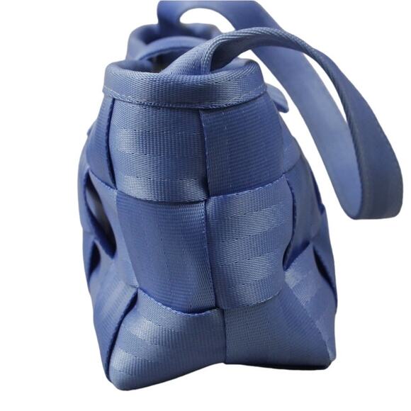 HARVEY'S Seatbelt Bag Blue Small Tote Purse Single Strap Built in the US - Picture 8 of 15